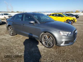 2019 Audi A3 Sedan Premium with VIN WAUBEGFF5K1018079, listed as a Copart auction lot 80294934 with 44,681 mi miles and Salvage Title. Bid and sale history available at carsss.com. Image 4.