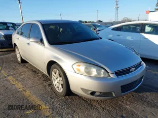2007 Chevrolet Impala LTZ with VIN 2G1WU58R579372313, listed as a IAAI auction lot 41600305 with 162,812 mi miles and . Bid and sale history available at DreamBid. Image 1.