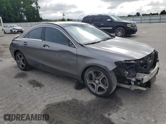 2014 Mercedes-Benz CLA 250 with VIN WDDSJ4GBXEN133966, listed as a Copart auction lot 59897715 with 100,509 mi miles and Salvage title. Bid and sale history available at DreamBid. Image 4.