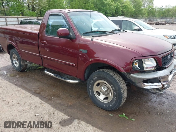 1997 Ford F-150 with VIN 1FTDF18W3VNA43627, listed as a IAAI auction lot 42132799 with 180,493 mi miles and . Bid and sale history available at DreamBid. Image 1.