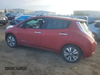 2015 Nissan LEAF SV with VIN 1N4AZ0CP3FC325967, listed as a Copart auction lot 70502122 with 30,502 mi miles. Bid and sale history available at carsss.com. Image 2.