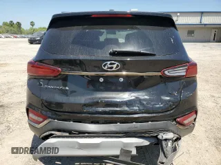 2019 Hyundai Santa Fe SE with VIN 5NMS23AD7KH008783, listed as a Copart auction lot 52349385 with 61,200 mi miles and Salvage Title. Bid and sale history available at carsss.com. Image 6.