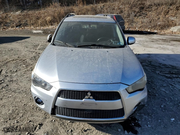 2011 Mitsubishi Outlander SE with VIN JA4AS3AW1BU007211, listed as a Copart auction lot 87910875 with 99,026 mi miles and Salvage Title. Bid and sale history available at carsss.com. Image 5.