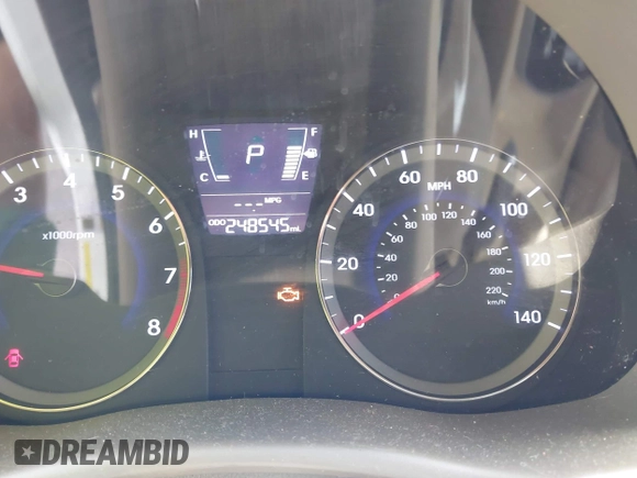 2014 Hyundai Accent GLS with VIN KMHCT4AE1EU590386, listed as a IAAI auction lot 42155202 with 248,545 mi miles. Bid and sale history available at carsss.com. Image 7.
