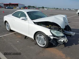 2005 Lexus SC 430 with VIN JTHFN48Y350065024, listed as a IAAI auction lot 42149463 with 93,231 mi miles and . Bid and sale history available at DreamBid. Image 1.