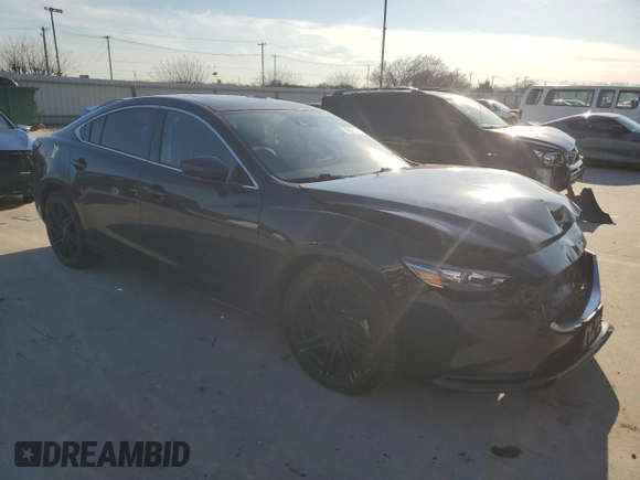 2020 Mazda 6 Grand Touring with VIN JM1GL1TY0L1518914, listed as a Copart auction lot 88895275 with 85,295 mi miles and Salvage Title. Bid and sale history available at DreamBid. Image 4.