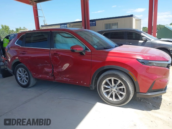 2024 Honda CR-V EX-L with VIN 2HKRS3H73RH300989, listed as a IAAI auction lot 42132075 with 20,702 mi miles and . Bid and sale history available at DreamBid. Image 13.
