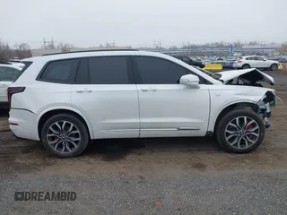 2023 Cadillac XT6 AWD Sport with VIN 1GYKPHRS1PZ155437, listed as a IAAI auction lot 41758495 with 22,949 mi miles. Bid and sale history available at carsss.com. Image 13.