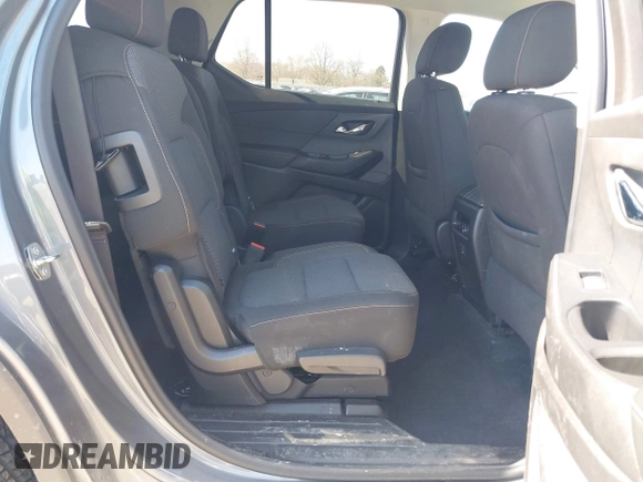 2021 Chevrolet Traverse LT Cloth with VIN 1GNEVGKW1MJ197818, listed as a IAAI auction lot 41781257 with 57,334 mi miles. Bid and sale history available at carsss.com. Image 8.