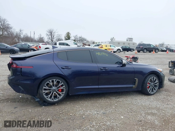 2020 Kia Stinger GT with VIN KNAE35LC4L6084421, listed as a IAAI auction lot 41697896 with 51,191 mi miles. Bid and sale history available at carsss.com. Image 14.