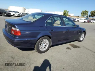 2002 BMW 5 Series 530iA with VIN WBADT63432CH98389, listed as a Copart auction lot 69976254 with 78,745 mi miles and Clean Title. Bid and sale history available at carsss.com. Image 3.