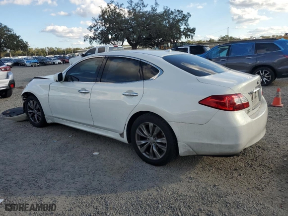 2012 Infiniti M37 with VIN JN1BY1AP6CM330115, listed as a Copart auction lot 85227424 with 144111 miles and Salvage Title. Bid and sale history available at carsss.com. Image 2.