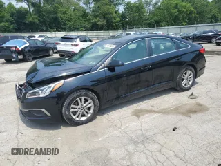 2016 Hyundai Sonata SE with VIN 5NPE24AF9GH320943, listed as a Copart auction lot 65508405 with 99,909 mi miles and Salvage title. Bid and sale history available at DreamBid. Image 1.