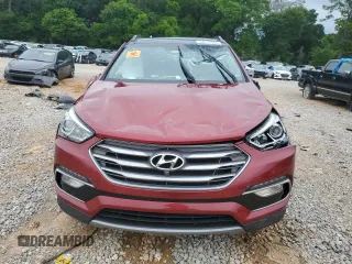 2017 Hyundai Santa Fe 2.4L with VIN 5XYZU3LB2HG399557, listed as a Copart auction lot 58777505 with 69,428 mi miles and Salvage title. Bid and sale history available at DreamBid. Image 5.