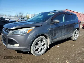 2013 Ford Escape Titanium with VIN 1FMCU9J92DUD43843, listed as a Copart auction lot 49061945 with 153,068 mi miles and Clean title. Bid and sale history available at DreamBid. Image 1.