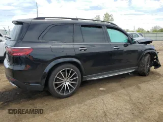 2024 Mercedes-Benz GLS 450 with VIN 4JGFF5KE6RB165577, listed as a Copart auction lot 56456895 with 15,025 mi miles and Clean title. Bid and sale history available at DreamBid. Image 3.