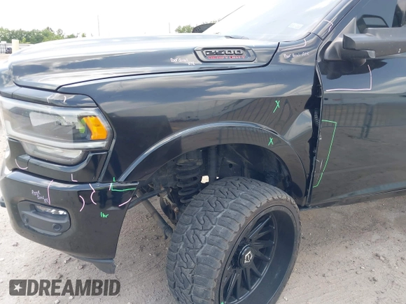 2021 Ram 2500 Laramie with VIN 3C6UR5FL7MG621346, listed as a IAAI auction lot 42419962 with 96,647 mi miles and . Bid and sale history available at DreamBid. Image 6.