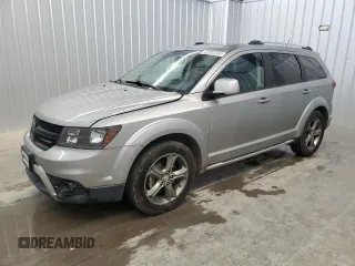 2017 Dodge Journey Crossroad Plus z VIN 3C4PDCGB0HT621555, wystawiony jako Copart lot #59038905 z przebiegiem 183 295 mil mil oraz Czysty tytuł • Clean title. Historia ofert i sprzedaży dostępna na DreamBid. Obrazek 1.