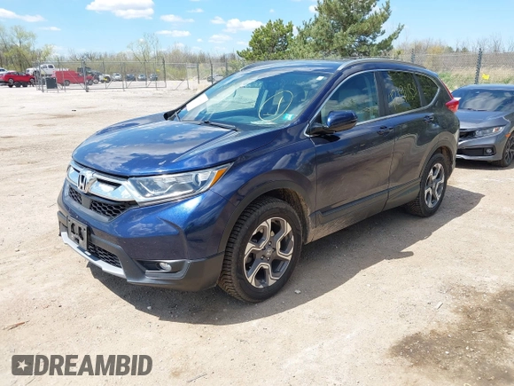 2018 Honda CR-V EX-L with VIN 7FARW2H86JE083520, listed as a IAAI auction lot 42190838 with 95,880 mi miles and . Bid and sale history available at carsss.com. Image 2.