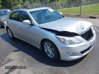 2013 Hyundai Genesis 3.8L z VIN KMHGC4DD8DU222547, wystawiony jako IAAI lot #42115924 z przebiegiem 146 648 mil mil oraz . Historia ofert i sprzedaży dostępna na DreamBid. Obrazek 1.