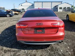 2015 Audi A6 with VIN WAUHMBFC1FN027544, listed as a Copart auction lot 53960404 with 104,428 mi miles and Salvage title. Bid and sale history available at DreamBid. Image 6.
