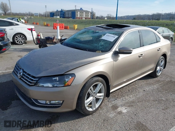 2015 Volkswagen Passat 2.0L TDI SEL Premium with VIN 1VWCV7A38FC022252, listed as a IAAI auction lot 41833398 with 131,411 mi miles. Bid and sale history available at carsss.com. Image 2.
