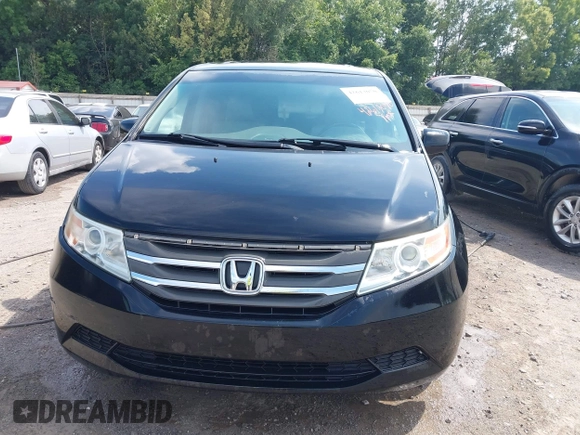 2011 Honda Odyssey EX-L with VIN 5FNRL5H69BB037248, listed as a IAAI auction lot 42613070 with 101,008 mi miles and . Bid and sale history available at DreamBid. Image 12.
