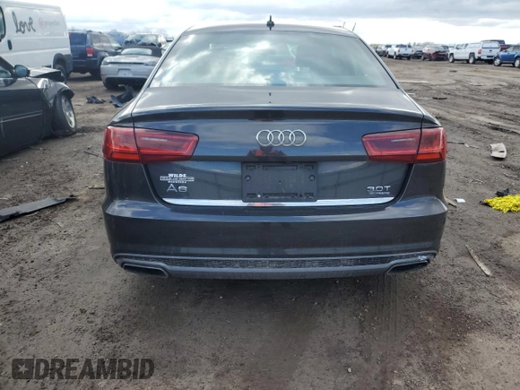 2016 Audi A6 Prestige with VIN WAUHGAFC7GN076220, listed as a Copart auction lot 51680715 with 198,440 mi miles and Salvage title. Bid and sale history available at DreamBid. Image 6.