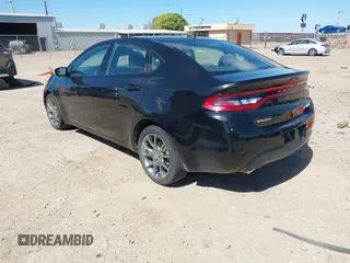 2015 Dodge Dart SXT with VIN 1C3CDFBB6FD266972, listed as a IAAI auction lot 42262972 with 130,470 mi miles and . Bid and sale history available at DreamBid. Image 3.