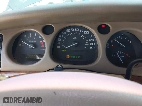 2001 Buick LeSabre Limited with VIN 1G4HR54K61U223053, listed as a IAAI auction lot 42450176 with 138,078 mi miles and . Bid and sale history available at DreamBid. Image 7.