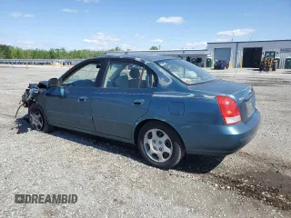 2001 Hyundai Elantra GLS with VIN KMHDN45D21U109684, listed as a Copart auction lot 51888855 with 174,105 mi miles and Salvage title. Bid and sale history available at DreamBid. Image 2.