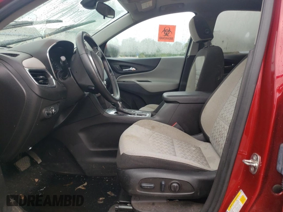 2023 Chevrolet Equinox LT with VIN 3GNAXKEG2PS172557, listed as a Copart auction lot 55362735 with 74,970 mi miles and Salvage title. Bid and sale history available at DreamBid. Image 7.