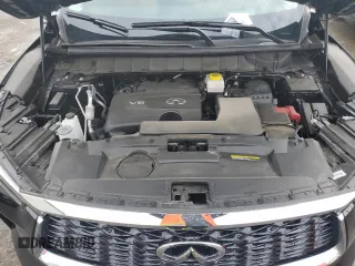 2023 Infiniti QX60 Sensory with VIN 5N1DL1GSXPC353226, listed as a Copart auction lot 44150355 with 17,125 mi miles and Salvage title. Bid and sale history available at DreamBid. Image 11.