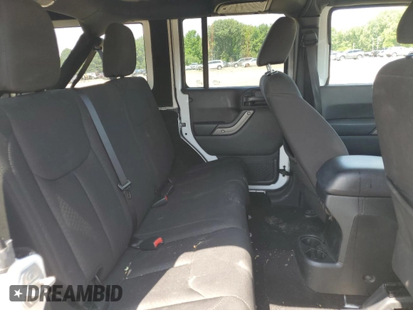 2017 Jeep Wrangler Unlimited Sport with VIN 1C4BJWDG3HL506870, listed as a Copart auction lot 61603535 with 189,636 mi miles and Clean title. Bid and sale history available at DreamBid. Image 11.