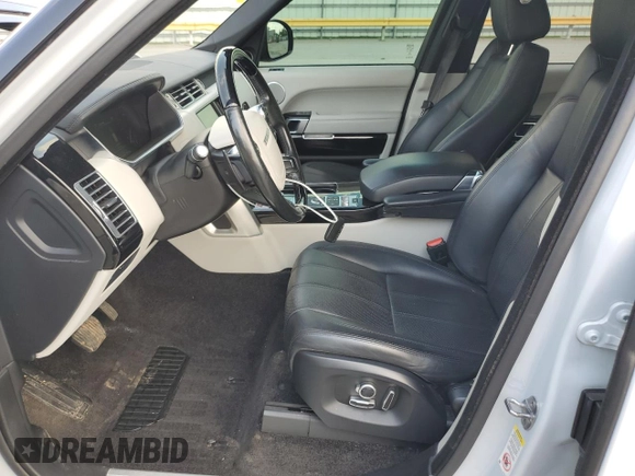 2016 Land Rover Range Rover HSE с VIN SALGS2KF9GA248881, выставлен на аукционе Copart как лот 55248455 с пробегом 141 346 миль миль и Чистый • Clean title. История ставок и продаж доступна на DreamBid. Изображение 7.