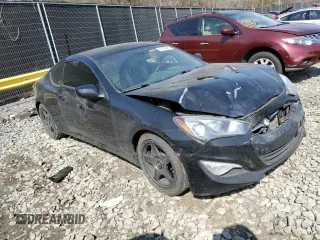 2014 Hyundai Genesis Coupe Premium with VIN KMHHT6KD6EU113945, listed as a Copart auction lot 47502565 with 133,670 mi miles and Salvage title. Bid and sale history available at DreamBid. Image 4.