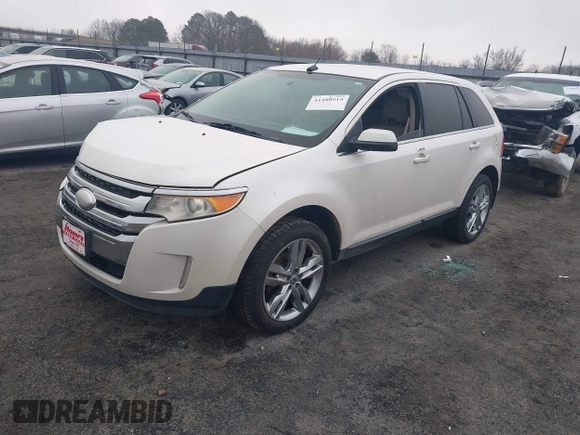 2012 Ford Edge Limited with VIN 2FMDK3KC7CBA01519, listed as a IAAI auction lot 41480519 with 171,416 mi miles. Bid and sale history available at carsss.com. Image 2.