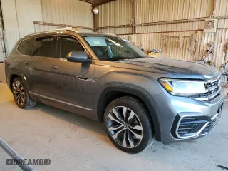 2023 Volkswagen Atlas 3.6L V6 SEL Premium R-Line with VIN 1V2FR2CA6PC513342, listed as a Copart auction lot 79689954 with 33,473 mi miles and Salvage Title. Bid and sale history available at carsss.com. Image 4.