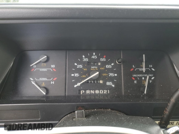 1992 Ford Ranger with VIN 1FTCR10U3NUD51545, listed as a Copart auction lot 61895625 with 69,620 mi miles and Clean title. Bid and sale history available at DreamBid. Image 9.