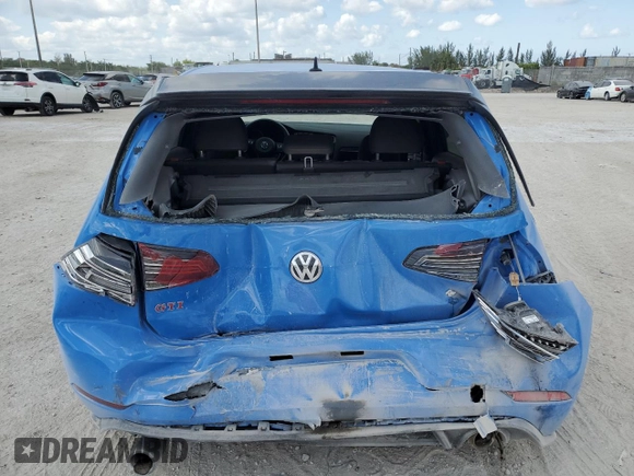 2019 Volkswagen Golf GTI S with VIN 3VW5T7AU8KM015673, listed as a Copart auction lot 53748305 with 50,654 mi miles and Salvage Title. Bid and sale history available at carsss.com. Image 6.