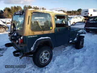 1995 Jeep Wrangler S with VIN 1J4FY19P4SP203275, listed as a Copart auction lot 42015245 with 207,414 mi miles and Clean Title. Bid and sale history available at carsss.com. Image 3.