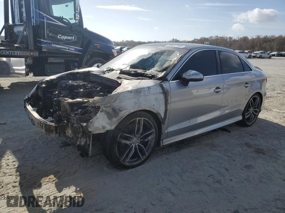 2015 Audi S3 2.0T Premium Plus with VIN WAUBFGFF9F1126868, listed as a Copart auction lot 78911154 with 0 mi miles and Salvage Title. Bid and sale history available at carsss.com. Image 1.