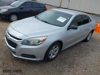 2015 Chevrolet Malibu LS with VIN 1G11A5SL0FU145314, listed as a IAAI auction lot 41748416 with 165,467 mi miles. Bid and sale history available at carsss.com. Image 18.
