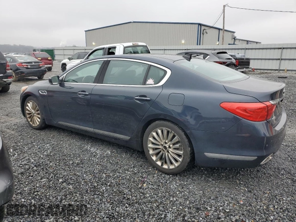 2015 Kia K900 Luxury with VIN KNALW4D49F6020752, listed as a Copart auction lot 87214904 with 94,793 mi miles and Salvage Title. Bid and sale history available at carsss.com. Image 2.