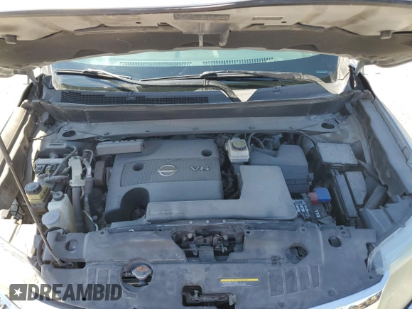 2015 Nissan Pathfinder SV with VIN 5N1AR2MN1FC608382, listed as a Copart auction lot 53967265 with 106,752 mi miles and Salvage title. Bid and sale history available at DreamBid. Image 12.