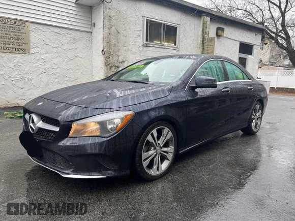 2017 Mercedes-Benz CLA 250 with VIN WDDSJ4GB4HN428405, listed as a Copart auction lot 76147663 with 57,097 mi miles and . Bid and sale history available at DreamBid. Image 2.