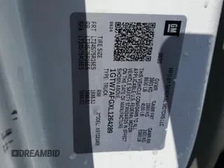 2020 GMC Savana Cargo z VIN 1GTW7AFGXL1264289, wystawiony jako Copart lot #46355335 z przebiegiem 112 214 mil mil oraz Szkoda całkowita • Salvage title. Historia ofert i sprzedaży dostępna na DreamBid. Obrazek 14.
