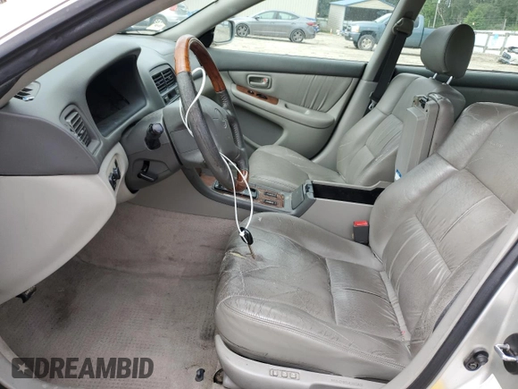 2001 Lexus ES 300 with VIN JT8BF28G410325142, listed as a Copart auction lot 58033085 with 202,542 mi miles and Salvage title. Bid and sale history available at DreamBid. Image 7.
