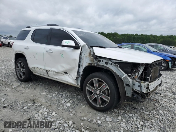 2018 GMC Acadia Denali with VIN 1GKKNPLS8JZ173217, listed as a Copart auction lot 59112845 with 115,378 mi miles and Salvage title. Bid and sale history available at DreamBid. Image 4.