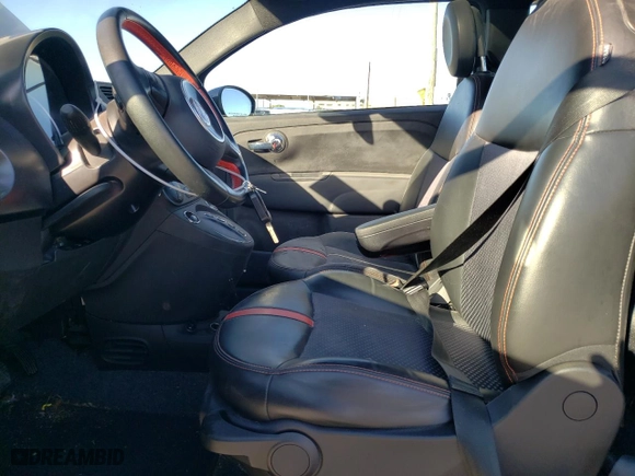 2014 FIAT 500e with VIN 3C3CFFGE7ET245120, listed as a Copart auction lot 76890494 with 49,768 mi miles and Clean Title. Bid and sale history available at carsss.com. Image 7.